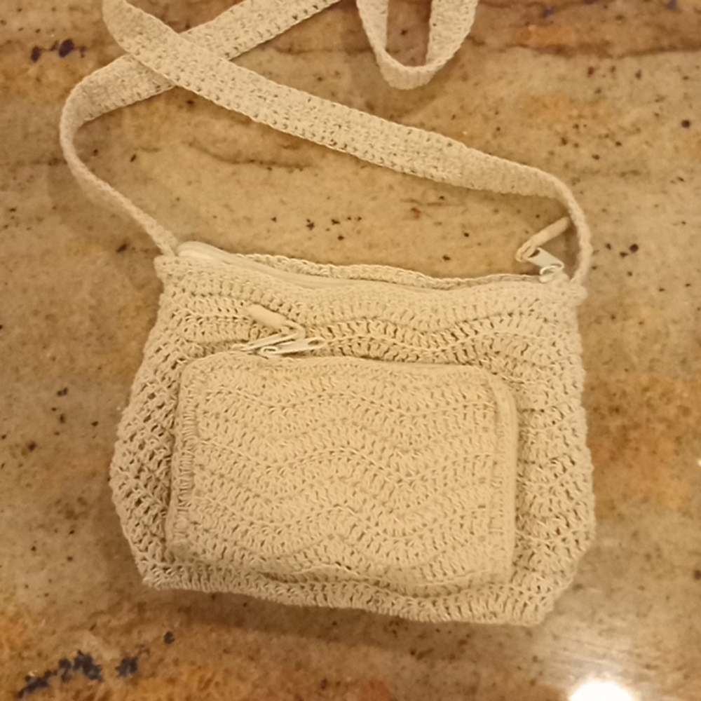 Carlo D'Santi Knitted  Crochet Purse